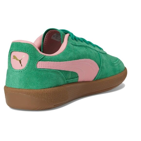 Puma Women's Size 7.5 Retro Style Palermo Sneakers Archive Green/Pinkscape - Picture 4 of 5